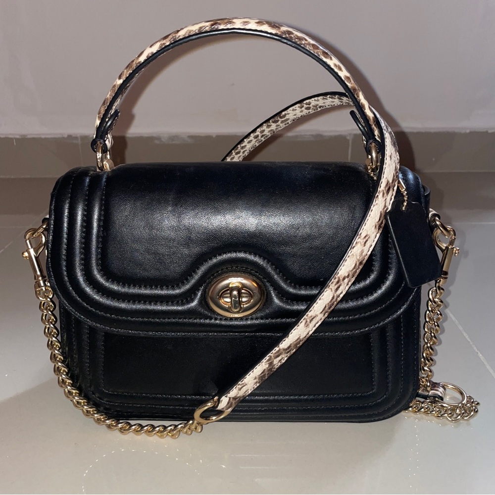 BARELY USED MARLIE TOP HANDLE SATCHEL
